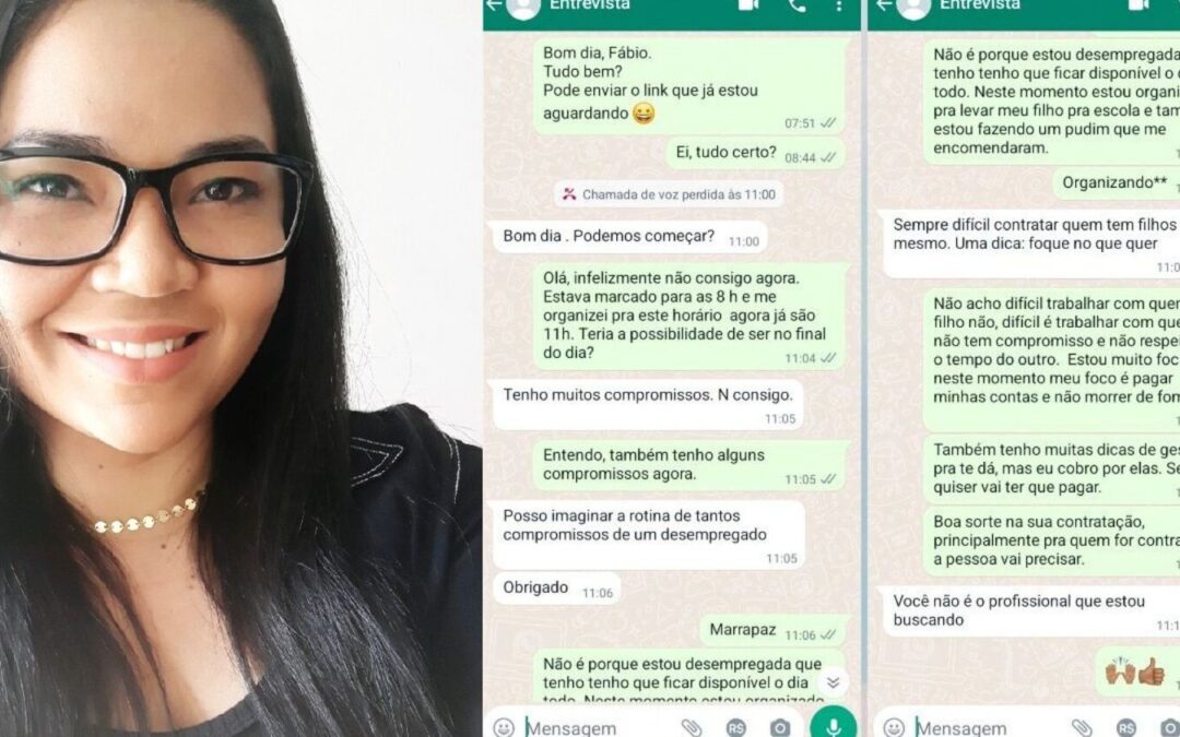 Discriminação em entrevista de emprego: o que fazer quando o recrutador é desrespeitoso?